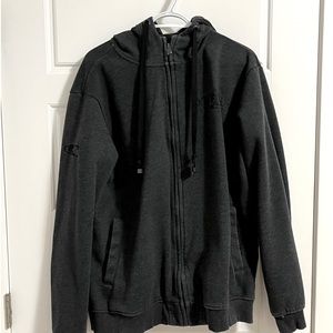 O’NEILL Dark Grey Zipper Sweater with Hood